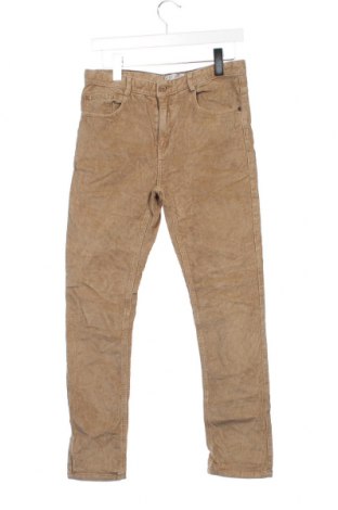 Pantaloni de catifea reiată, pentru copii Zara Kids, Mărime 13-14y/ 164-168 cm, Culoare Bej, Preț 27,63 Lei