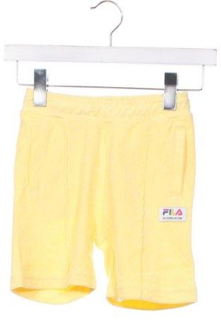 Pantaloni scurți pentru copii FILA, Mărime 4-5y/ 110-116 cm, Culoare Galben, Preț 49,00 Lei