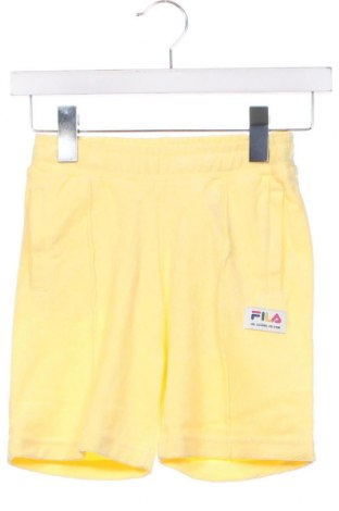 Detské krátke nohavice  FILA, Veľkosť 6-7y/ 122-128 cm, Farba Žltá, Cena  16,92 €