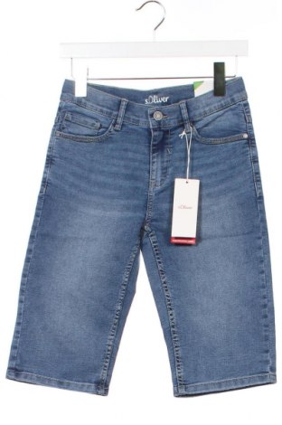 Детски къс панталон S.Oliver, Размер 12-13y/ 158-164 см, Цвят Син, Цена 28,05 лв.