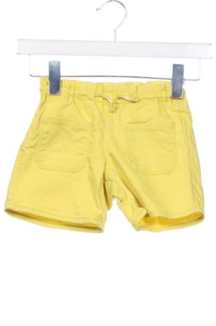 Детски къс панталон United Colors Of Benetton, Размер 18-24m/ 86-98 см, Цвят Жълт, Цена 12,54 лв.
