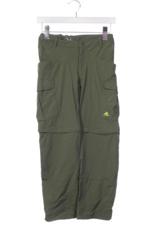 Детски панталон Adidas, Размер 8-9y/ 134-140 см, Цвят Зелен, Цена 35,15 лв.