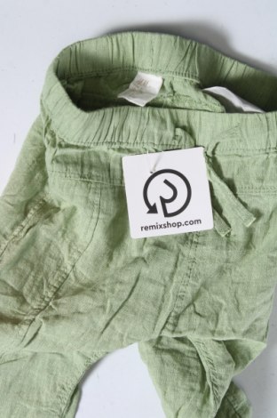 Pantaloni pentru copii H&M, Mărime 3-6m/ 62-68 cm, Culoare Verde, Preț 53,57 Lei