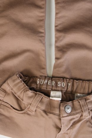 Детски панталон H&M, Размер 18-24m/ 86-98 см, Цвят Бежов, Цена 10,16 лв.