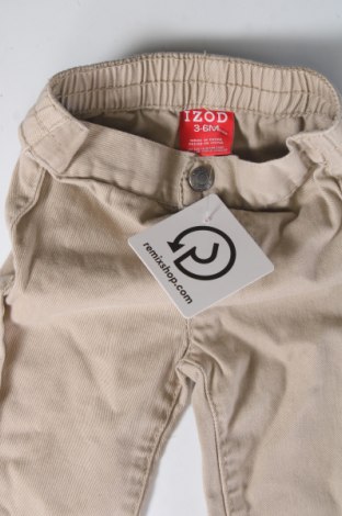 Pantaloni pentru copii Izod, Mărime 3-6m/ 62-68 cm, Culoare Bej, Preț 58,18 Lei