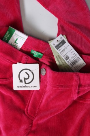 Pantaloni pentru copii United Colors Of Benetton, Mărime 8-9y/ 134-140 cm, Culoare Roz, Preț 50,71 Lei