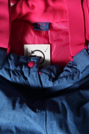 Dětské kalhoty pro zimní sporty  Y.F.K., Velikost 8-9y/ 134-140 cm, Barva Modrá, Cena  119,00 Kč