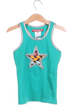 Μπλουζάκι αμάνικο παιδικό, Μέγεθος 6-7y/ 122-128 εκ., Χρώμα Πράσινο, Τιμή 3,60 €