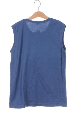 Μπλουζάκι αμάνικο παιδικό, Μέγεθος 9-10y/ 140-146 εκ., Χρώμα Μπλέ, Τιμή 7,00 €