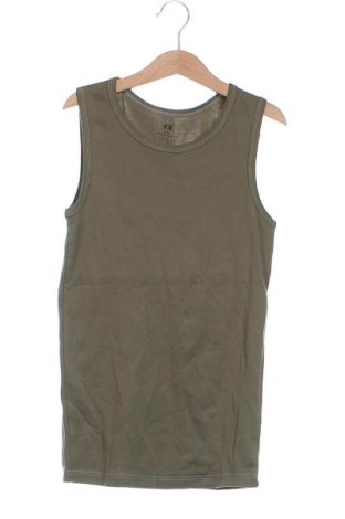 Μπλουζάκι αμάνικο παιδικό H&M, Μέγεθος 10-11y/ 146-152 εκ., Χρώμα Πράσινο, Τιμή 6,00 €
