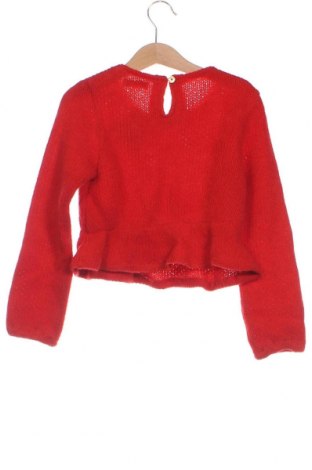 Детски пуловер, Размер 5-6y/ 116-122 см, Цвят Червен, Цена 6,80 лв.