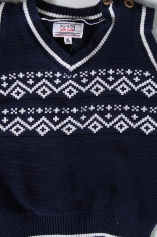 Детски пуловер, Размер 12-18m/ 80-86 см, Цвят Син, Цена 8,67 лв.
