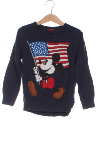 Детски пуловер Disney, Размер 7-8y/ 128-134 см, Цвят Син, Цена 8,50 лв.