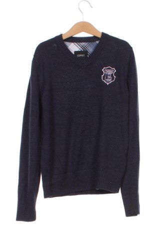 Детски пуловер Esprit, Размер 11-12y/ 152-158 см, Цвят Син, Цена 12,10 лв.