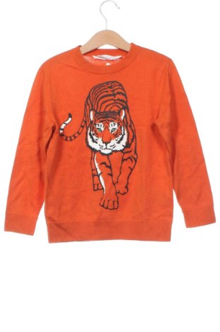 Детски пуловер H&D, Размер 4-5y/ 110-116 см, Цвят Оранжев, Цена 16,20 лв.