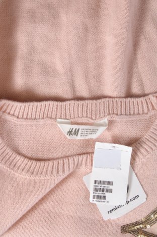 Детски пуловер H&M, Размер 12-13y/ 158-164 см, Цвят Розов, Цена 10,80 лв.