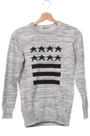 Детски пуловер H&M, Размер 10-11y/ 146-152 см, Цвят Сив, Цена 6,29 лв.