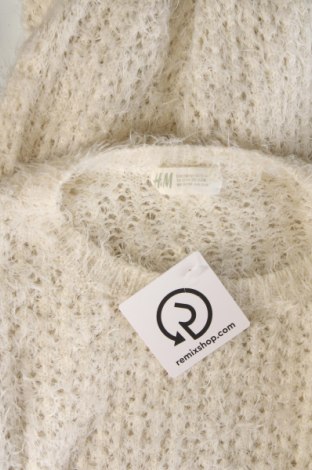 Детски пуловер H&M, Размер 12-13y/ 158-164 см, Цвят Екрю, Цена 7,82 лв.