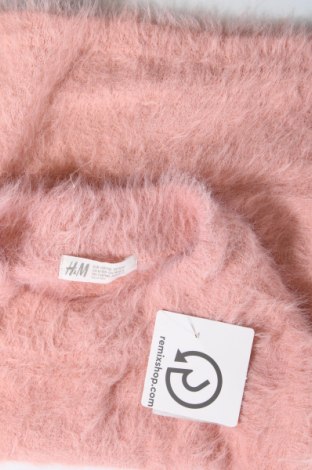 Pulover pentru copii H&M, Mărime 8-9y/ 134-140 cm, Culoare Roz, Preț 22,93 Lei