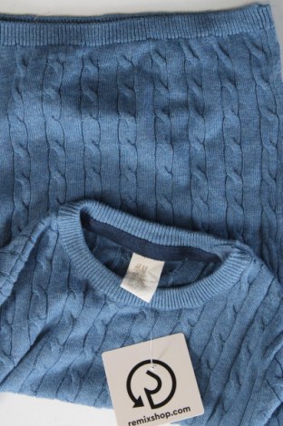 Pulover pentru copii H&M, Mărime 18-24m/ 86-98 cm, Culoare Albastru, Preț 24,05 Lei