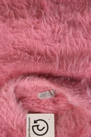 Детски пуловер H&M, Размер 14-15y/ 168-170 см, Цвят Розов, Цена 9,52 лв.