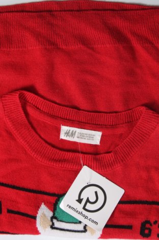 Detský sveter  H&M, Veľkosť 8-9y/ 134-140 cm, Farba Červená, Cena  3,86 €