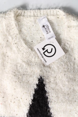 Παιδικό πουλόβερ Here+There, Μέγεθος 12-13y/ 158-164 εκ., Χρώμα Λευκό, Τιμή 4,31 €