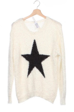 Детски пуловер Here+There, Размер 12-13y/ 158-164 см, Цвят Бял, Цена 6,80 лв.