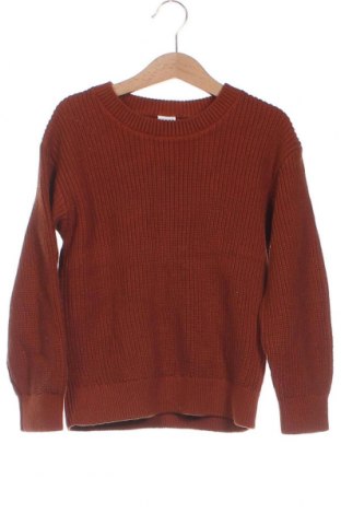 Детски пуловер Lindex, Размер 4-5y/ 110-116 см, Цвят Кафяв, Цена 7,31 лв.