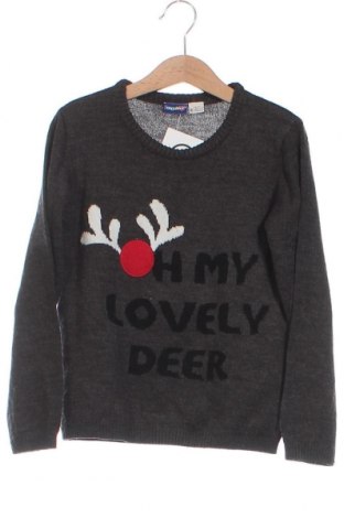 Детски пуловер Lupilu, Размер 4-5y/ 110-116 см, Цвят Сив, Цена 10,20 лв.