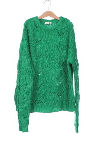 Детски пуловер Name It, Размер 12-13y/ 158-164 см, Цвят Зелен, Цена 9,02 лв.