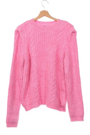 Детски пуловер ONLY, Размер 12-13y/ 158-164 см, Цвят Розов, Цена 9,00 лв.