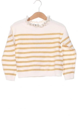 Παιδικό πουλόβερ Okaidi, Μέγεθος 3-4y/ 104-110 εκ., Χρώμα Λευκό, Τιμή 14,00 €