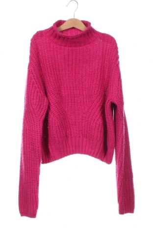 Детски пуловер Page One, Размер 12-13y/ 158-164 см, Цвят Розов, Цена 5,10 лв.