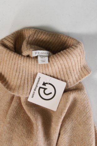Детски пуловер Primark, Размер 12-13y/ 158-164 см, Цвят Бежов, Цена 7,31 лв.