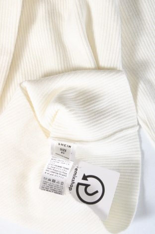Детски пуловер SHEIN, Размер 7-8y/ 128-134 см, Цвят Бял, Цена 6,29 лв.