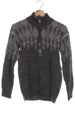 Детски пуловер Snjor, Размер 13-14y/ 164-168 см, Цвят Сив, Цена 20,80 лв.