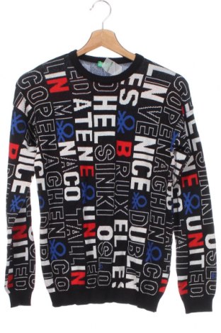 Детски пуловер United Colors Of Benetton, Размер 12-13y/ 158-164 см, Цвят Многоцветен, Цена 27,54 лв.