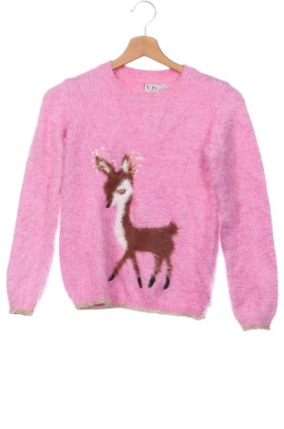 Детски пуловер VRS  Kids, Размер 8-9y/ 134-140 см, Цвят Розов, Цена 8,84 лв.