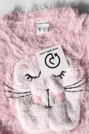 Детски пуловер VRS  Kids, Размер 8-9y/ 134-140 см, Цвят Розов, Цена 6,97 лв.