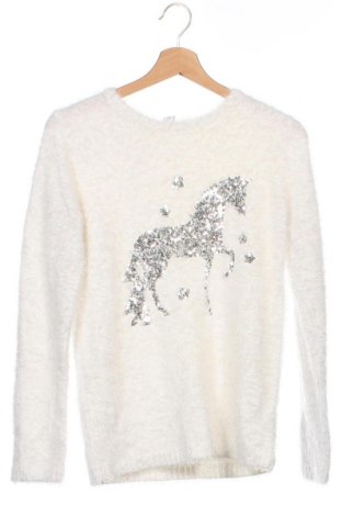 Детски пуловер Yigga, Размер 12-13y/ 158-164 см, Цвят Бял, Цена 7,65 лв.