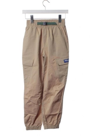 Детски спортен панталон FILA, Размер 8-9y/ 134-140 см, Цвят Бежов, Цена 49,05 лв.