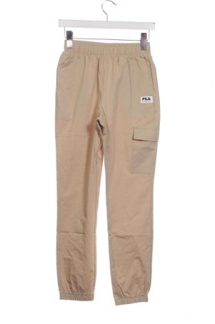 Pantaloni de trening, pentru copii FILA, Mărime 10-11y/ 146-152 cm, Culoare Bej, Preț 260,53 Lei