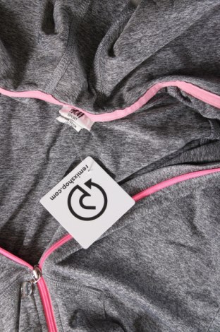 Kinder Sweatshirts H&M Sport, Größe 6-7y/ 122-128 cm, Farbe Grau, Preis 5,36 €