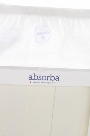 Детско бельо Absorba, Размер 2-3m/ 56-62 см, Цвят Бял, Цена 29,00 лв.