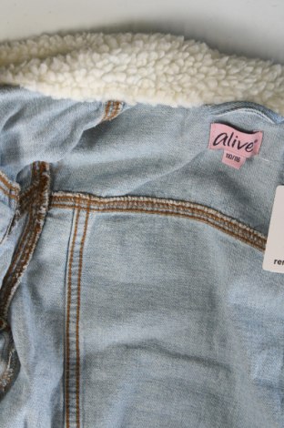 Detská džínsová bunda  Alive, Veľkosť 4-5y/ 110-116 cm, Farba Modrá, Cena  10,85 €