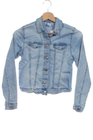 Kinder Jeansjacke H&M, Größe 11-12y/ 152-158 cm, Farbe Blau, Preis 25,05 €