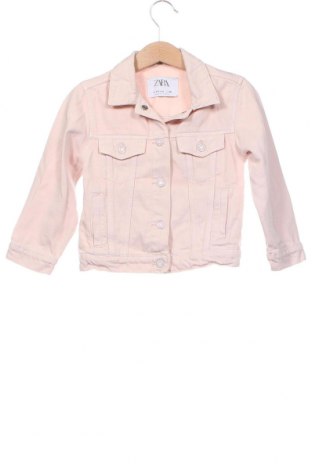 Detská džínsová bunda  Zara, Veľkosť 18-24m/ 86-98 cm, Farba Oranžová, Cena  9,19 €