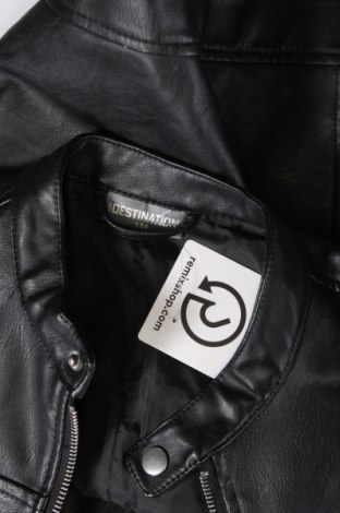Detská kožená bunda , Veľkosť 7-8y/ 128-134 cm, Farba Čierna, Cena  11,37 €