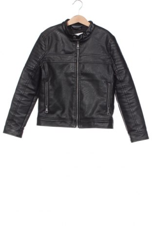 Detská kožená bunda , Veľkosť 7-8y/ 128-134 cm, Farba Čierna, Cena  12,63 €